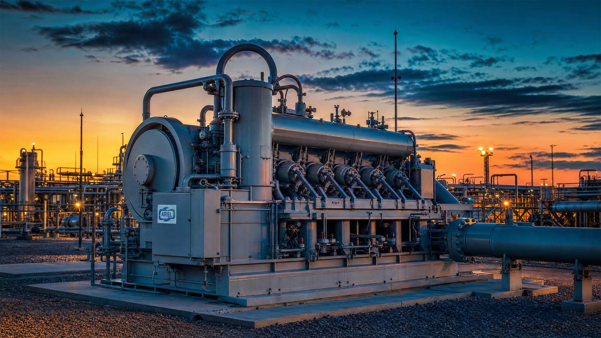 Reciprocating gas compressor